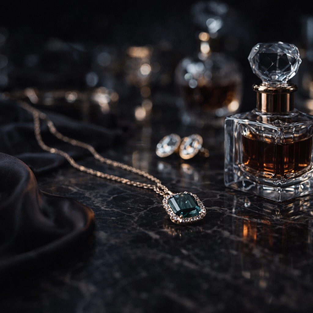Envy collection imagery for Commandments of Sin luxury intimate shop