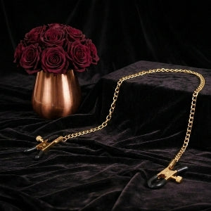 Fetish Fantasy Gold Nipple Clamps